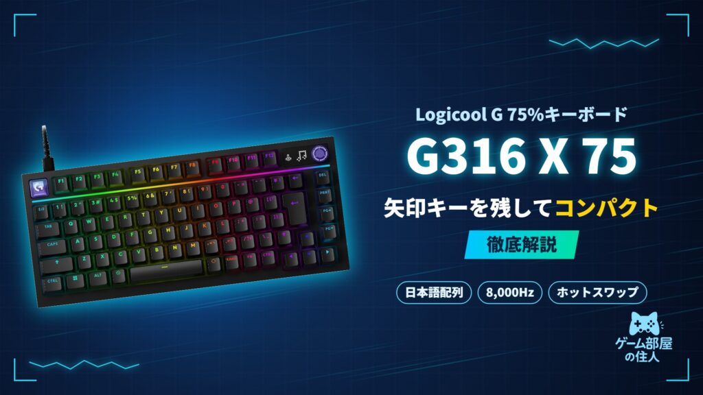 Logicool G G316 X 75 徹底解説