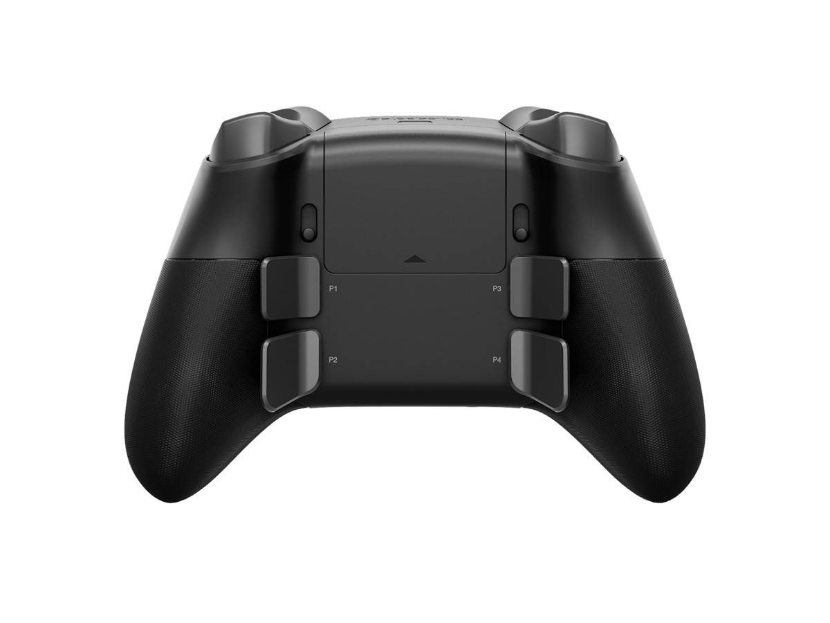 SteelSeries Aeon Proの背面（4つの背面パドル）